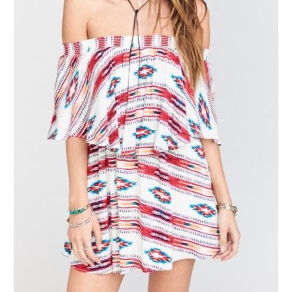 Show Me Your MuMu Casita Mini Dress - Todos Santos